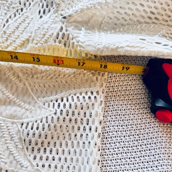 ENDLESS ROSE Cream Floral Lace Mini Dress - Picture 13 of 14